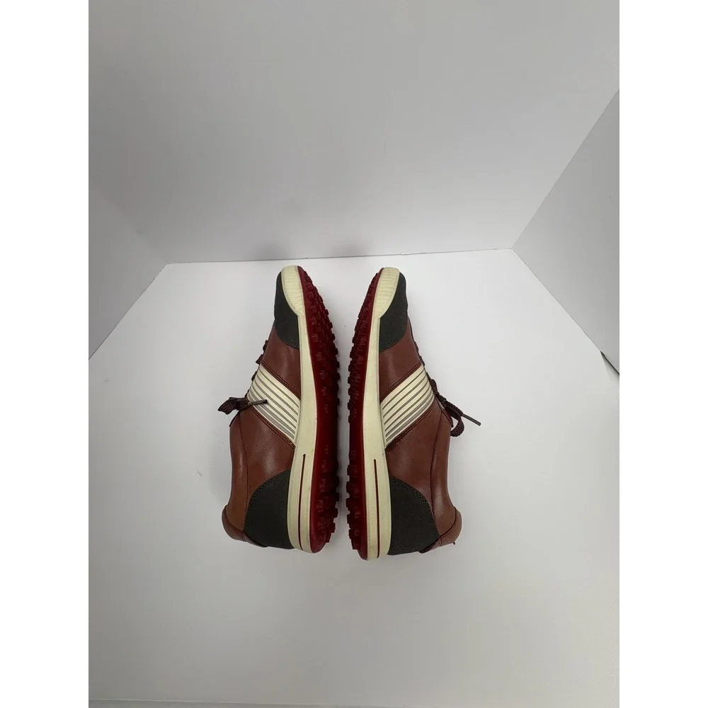 Men's Ecco Hydro Max Golf Shoes US 11.5. Brown tone.